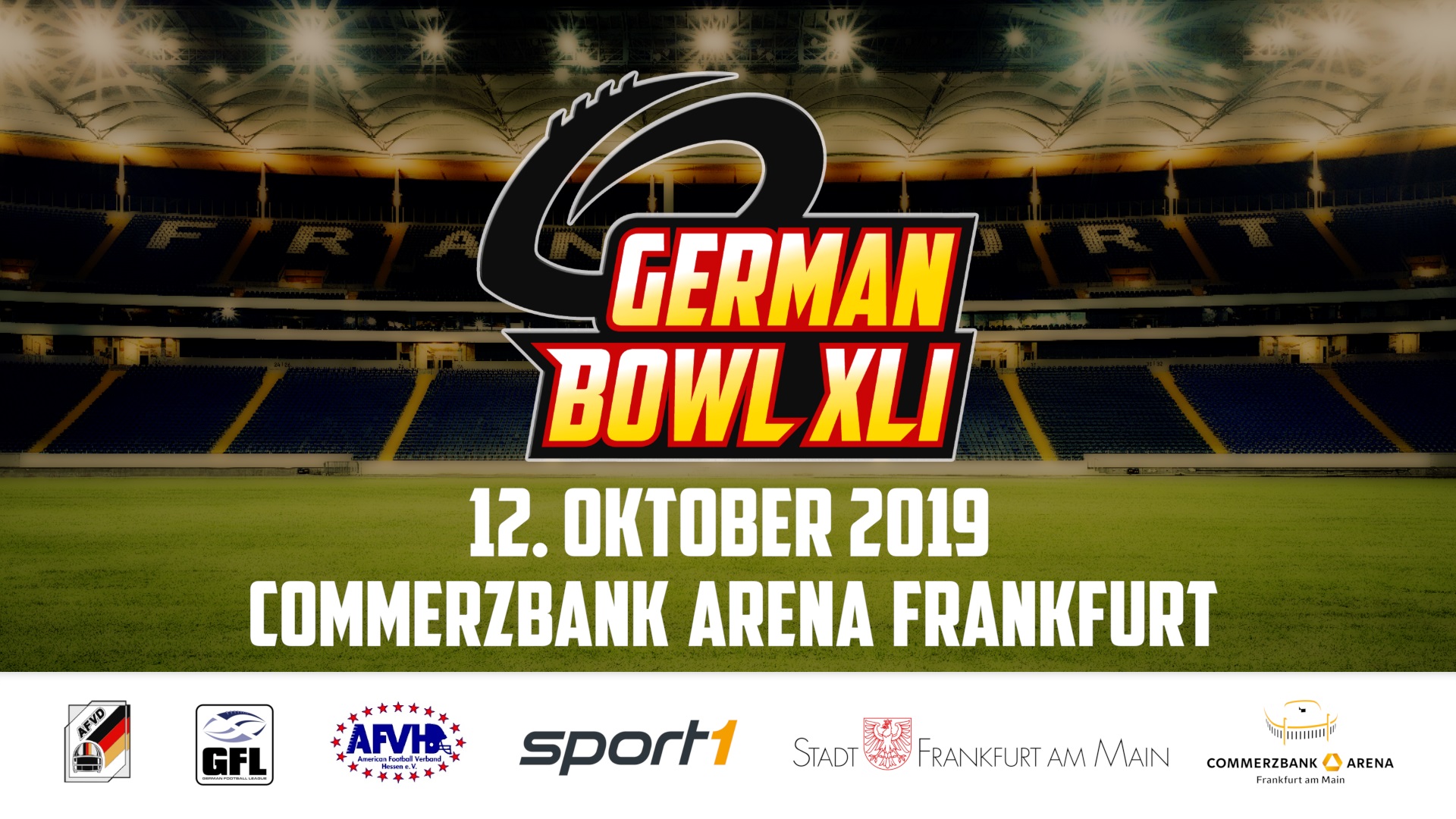 German Bowl bis 2024 in Frankfurt AFVH