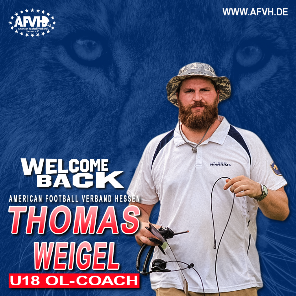 Thomas Weigel Decatur Indiana AFVH – American Football Verband Hessen e.V.
